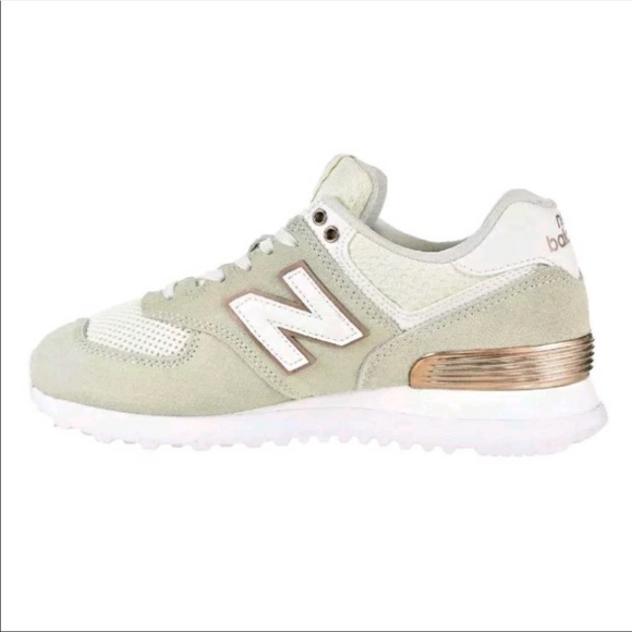 new balance 574 rose gold sea salt
